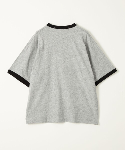 CITEN(シテン)の「<CITEN>ハートモチーフロゴリンガーT(Tシャツ/カットソー・メンズ・グレー・S/M/L)」の8枚目の写真