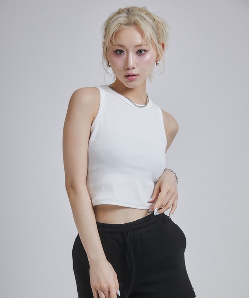 ENVYM（アンビー）の「アメスリタンクトップ（タンクトップ・レディース・ブラック/イエロー/ホワイト・FREE）」の13枚目の写真