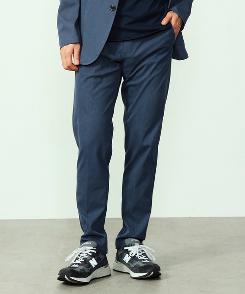 EDWIN(エドウィン)の「EDWIN エドウィン デニスラ AIR スリムテーパード スラックス トラウザー ストレッチ ビジネス(スラックス・メンズ・インディゴブルー/ブラック/ブルーグレー・LARGE/X-LARGE/MEDIUM/SMALL)」の3枚目の写真