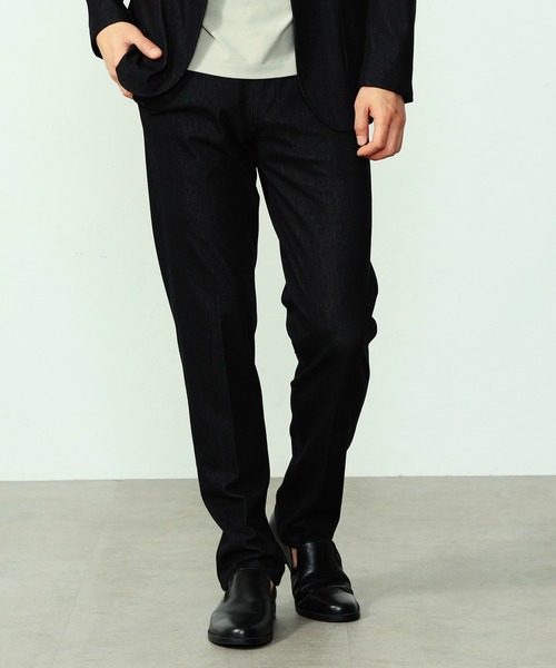 EDWIN(エドウィン)の「EDWIN エドウィン デニスラ AIR スリムテーパード スラックス トラウザー ストレッチ ビジネス(スラックス・メンズ・インディゴブルー/ブラック/ブルーグレー・LARGE/X-LARGE/MEDIUM/SMALL)」の5枚目の写真