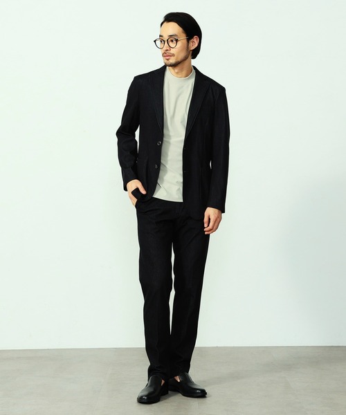 EDWIN(エドウィン)の「EDWIN エドウィン デニスラ AIR スリムテーパード スラックス トラウザー ストレッチ ビジネス(スラックス・メンズ・インディゴブルー/ブラック/ブルーグレー・LARGE/X-LARGE/MEDIUM/SMALL)」の14枚目の写真