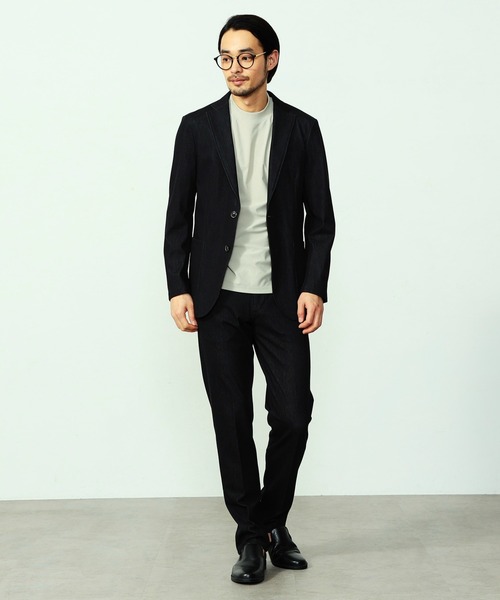 EDWIN(エドウィン)の「EDWIN エドウィン デニスラ AIR スリムテーパード スラックス トラウザー ストレッチ ビジネス(スラックス・メンズ・インディゴブルー/ブラック/ブルーグレー・LARGE/X-LARGE/MEDIUM/SMALL)」の15枚目の写真