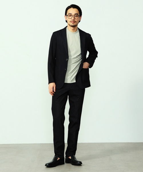 EDWIN(エドウィン)の「EDWIN エドウィン デニスラ AIR スリムテーパード スラックス トラウザー ストレッチ ビジネス(スラックス・メンズ・インディゴブルー/ブラック/ブルーグレー・LARGE/X-LARGE/MEDIUM/SMALL)」の16枚目の写真