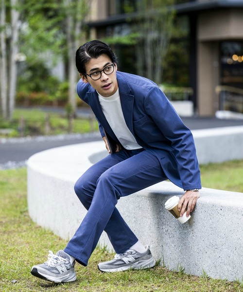 EDWIN(エドウィン)の「EDWIN エドウィン デニスラ AIR スリムテーパード スラックス トラウザー ストレッチ ビジネス(スラックス・メンズ・インディゴブルー/ブラック/ブルーグレー・LARGE/X-LARGE/MEDIUM/SMALL)」の17枚目の写真