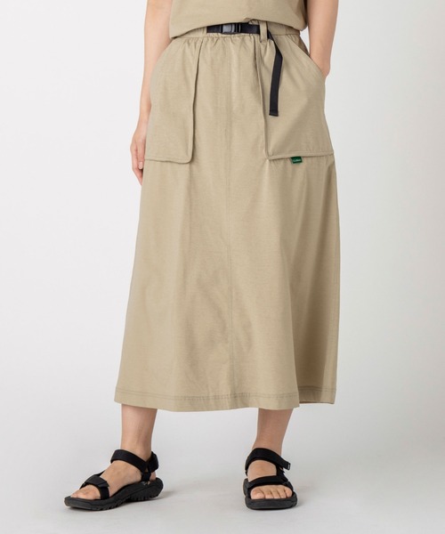 L.L.Bean（エルエルビーン）の「【JAPAN EDITION】サンフォード・ロング・スカート（スカート・レディース・ネイビー/ブラック系/タン・MEDIUM/SMALL）」の4枚目の写真