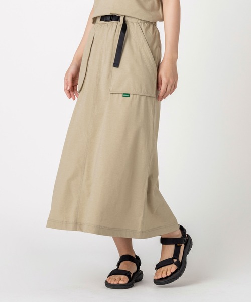 L.L.Bean（エルエルビーン）の「【JAPAN EDITION】サンフォード・ロング・スカート（スカート・レディース・ネイビー/ブラック系/タン・MEDIUM/SMALL）」の5枚目の写真