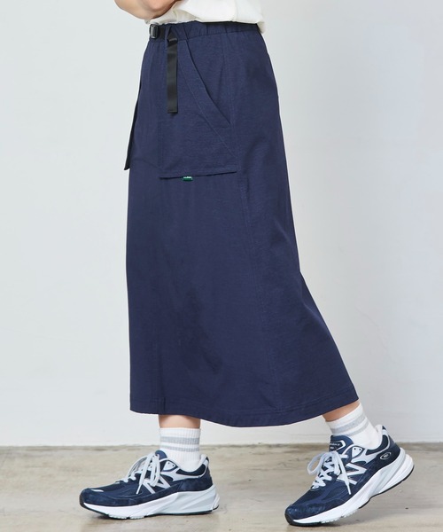 L.L.Bean（エルエルビーン）の「【JAPAN EDITION】サンフォード・ロング・スカート（スカート・レディース・ネイビー/ブラック系/タン・MEDIUM/SMALL）」の15枚目の写真