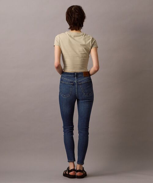 【 Jeans】CKロゴ/ハイライズルースデニム ハイライズスキニーデニムパンツ(デニムパンツ)|Calvin Klein