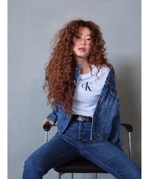 Calvin Klein | ハイライズスキニーデニムパンツ(デニムパンツ)