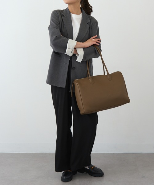 TIDEWAY（タイドウェイ）の「【TIDEWAY】PUF THE BOSTON M ※T3133（ボストンバッグ・レディース・ブラック/ブラウン/グレー・FREE）」の16枚目の写真