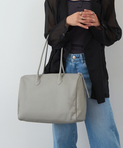 TIDEWAY（タイドウェイ）の「【TIDEWAY】PUF THE BOSTON M ※T3133（ボストンバッグ・レディース・ブラック/ブラウン/グレー・FREE）」の4枚目の写真