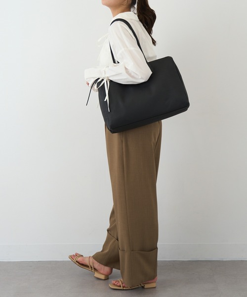 TIDEWAY（タイドウェイ）の「【TIDEWAY】PUF THE BOSTON M ※T3133（ボストンバッグ・レディース・ブラック/ブラウン/グレー・FREE）」の21枚目の写真