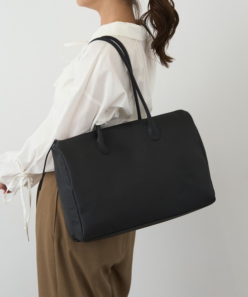 TIDEWAY（タイドウェイ）の「【TIDEWAY】PUF THE BOSTON M ※T3133（ボストンバッグ・レディース・ブラック/ブラウン/グレー・FREE）」の18枚目の写真