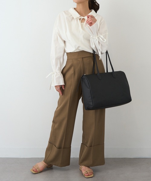 TIDEWAY（タイドウェイ）の「【TIDEWAY】PUF THE BOSTON M ※T3133（ボストンバッグ・レディース・ブラック/ブラウン/グレー・FREE）」の22枚目の写真