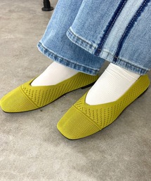 ニットメッシュパンプス