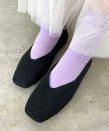 ニットメッシュパンプス