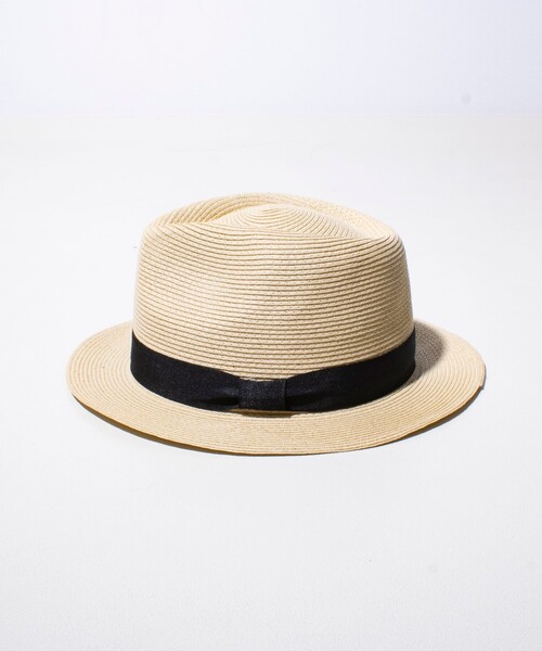 GLOSTER（グロスター）の「【GLOSTER/グロスター】THIN PAPER BLADE HAT ペーパーハット（ハット・メンズ・ブラック/ベージュ/アイボリー・FREE）」の11枚目の写真