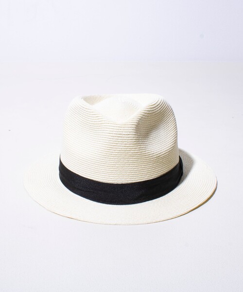 GLOSTER（グロスター）の「【GLOSTER/グロスター】THIN PAPER BLADE HAT ペーパーハット（ハット・メンズ・ブラック/ベージュ/アイボリー・FREE）」の12枚目の写真