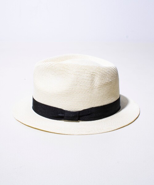 GLOSTER（グロスター）の「【GLOSTER/グロスター】THIN PAPER BLADE HAT ペーパーハット（ハット・メンズ・ブラック/ベージュ/アイボリー・FREE）」の13枚目の写真