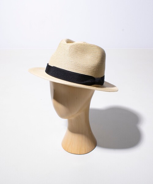 GLOSTER（グロスター）の「【GLOSTER/グロスター】THIN PAPER BLADE HAT ペーパーハット（ハット・メンズ・ブラック/ベージュ/アイボリー・FREE）」の16枚目の写真