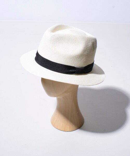 GLOSTER（グロスター）の「【GLOSTER/グロスター】THIN PAPER BLADE HAT ペーパーハット（ハット・メンズ・ブラック/ベージュ/アイボリー・FREE）」の17枚目の写真