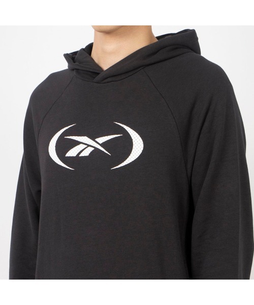 Reebok(リーボック)の「バスケットボール フーディー / BASKETBALL HOODIE(パーカー・メンズ・ダークグレー/ブラック・LARGE/X-LARGE/MEDIUM/SMALL/XX-LARGE/XXX-LARGE)」の10枚目の写真