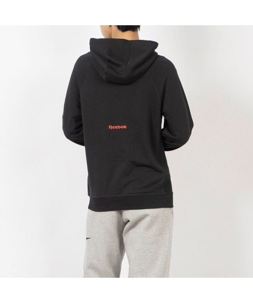 Reebok(リーボック)の「バスケットボール フーディー / BASKETBALL HOODIE(パーカー・メンズ・ダークグレー/ブラック・LARGE/X-LARGE/MEDIUM/SMALL/XX-LARGE/XXX-LARGE)」の9枚目の写真