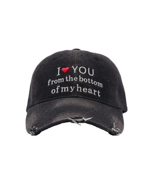 WEGO（ウィゴー）の「WEGO/ロゴ刺繍エイジングデニムキャップ（キャップ・レディース・コバルトブルー/ブラック系2・FREE）」の12枚目の写真