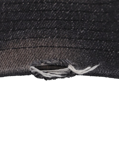 WEGO（ウィゴー）の「WEGO/ロゴ刺繍エイジングデニムキャップ（キャップ・レディース・コバルトブルー/ブラック系2・FREE）」の17枚目の写真