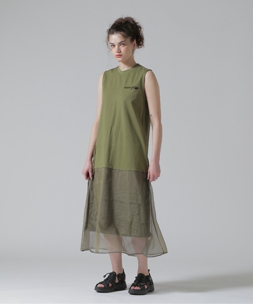 アヴィレックス] MILITARY RIB KINT ONEPIECE ミリタリー リブニット