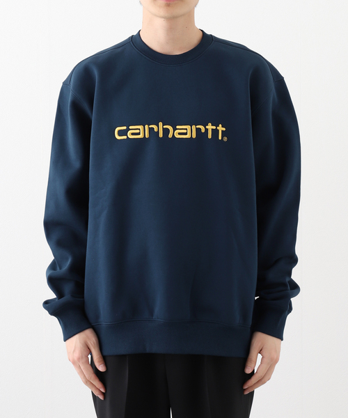 JOINT WORKS（ジョイントワークス）の「Carhartt /カーハートダブルアイピー SWEATSHIRT（Tシャツ/カットソー・メンズ・ネイビー/ブラック・MEDIUM/LARGE）」の10枚目の写真