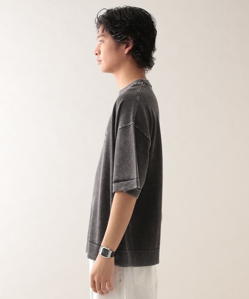 RAGEBLUE(レイジブルー)の「ピグメント/ワンポイントモチーフ刺繍ニットTシャツ(Tシャツ/カットソー・メンズ・イエロー/ダークグレー/ブルー/ネイビー/イエロー系その他・LARGE/MEDIUM)」の18枚目の写真