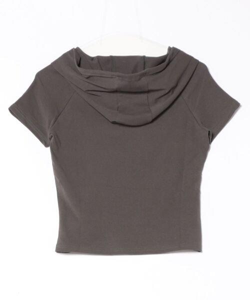 UP START(アップスタート)の「【LAMPOON】スキッパーフードTシャツ(Tシャツ/カットソー・レディース・ブラック/グレー・MEDIUM/LARGE)」の16枚目の写真