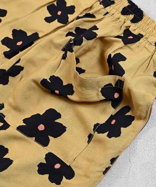 MARKEY'S（マーキーズ）の「総柄ハーフパンツ【セットアップ可能】（その他パンツ・キッズ・ブルー/ベージュ・90/100/110/120/130/140/150）」の7枚目の写真