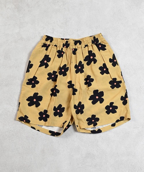 MARKEY'S（マーキーズ）の「総柄ハーフパンツ【セットアップ可能】（その他パンツ・キッズ・ブルー/ベージュ・90/100/110/120/130/140/150）」の3枚目の写真