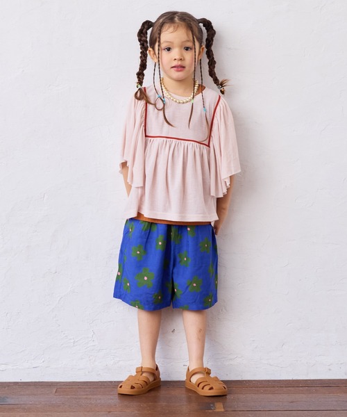 MARKEY'S（マーキーズ）の「総柄ハーフパンツ【セットアップ可能】（その他パンツ・キッズ・ブルー/ベージュ・90/100/110/120/130/140/150）」の22枚目の写真