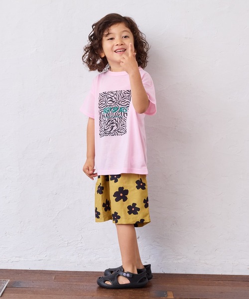 MARKEY'S（マーキーズ）の「総柄ハーフパンツ【セットアップ可能】（その他パンツ・キッズ・ブルー/ベージュ・90/100/110/120/130/140/150）」の15枚目の写真