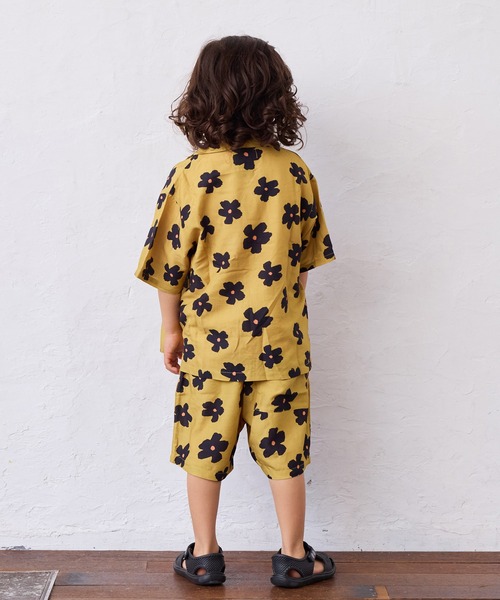 MARKEY'S（マーキーズ）の「総柄ハーフパンツ【セットアップ可能】（その他パンツ・キッズ・ブルー/ベージュ・90/100/110/120/130/140/150）」の16枚目の写真