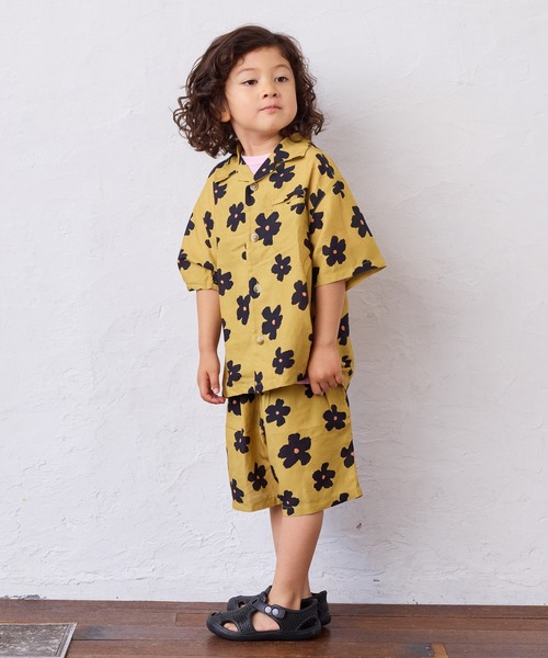 MARKEY'S（マーキーズ）の「総柄ハーフパンツ【セットアップ可能】（その他パンツ・キッズ・ブルー/ベージュ・90/100/110/120/130/140/150）」の17枚目の写真