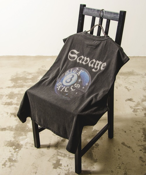 Revo.(レボ)の「ヴィンテージライク ピグメント加工 アソート グラフィック オーバーサイズ ノースリーブ プリントTシャツ バックプリント(Tシャツ/カットソー・メンズ・ブラック/ブラック系その他/ブラック系その他2/ブラック系その他3/ブラック系その他4/ブラック系その他5/ブラック系その他7/チャコールグレー/グレー系その他/グレー系その他2/モカ/ブラウン系その他/ブラック系/ブラック系1/グレー系その他3/グレー系その他4/グレー系その他5/グレー系その他7/グレー系/グレー系1/ブラック系その他6/グレー系その他6/ブラウン系その他2/ブラウン系その他3・M/L/XL)」の20枚目の写真