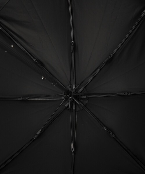 ROPE' PICNIC（ロペピクニック）の「【晴雨兼用・遮光】2段折りたたみ美シルエット傘（折りたたみ傘・レディース・ブラック/オフホワイト/ベージュ・FREE）」の9枚目の写真