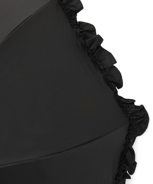 ROPE' PICNIC（ロペピクニック）の「【晴雨兼用・遮光】2段折りたたみ美シルエット傘（折りたたみ傘・レディース・ブラック/オフホワイト/ベージュ・FREE）」の16枚目の写真