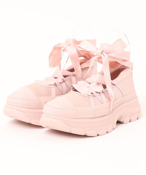 CONVERSE(コンバース)の「【CONVERSE / コンバース】オールスター トレックウェーブ BL OX/ALL STAR TREKWAVE BL OX(サンダル・レディース・ブラック/ローズ・4inch/4.5inch/5inch/5.5inch)」の1枚目の写真