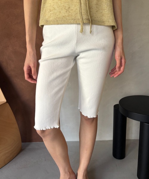 セール】ストレッチリブバイカーパンツ（その他パンツ）｜FUULLY