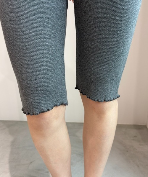 新品☆MILLY パンツ　F〖N4855〗 サニークラウズ feat. mii ツイードタックパンツ＜レディース