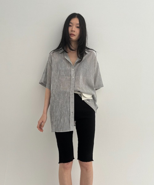 Deuxieme Classe ALFRED バイカー ショーツ　フリーサイズ ストレッチリブバイカーパンツ（その他パンツ）｜FUULLY STUDIO