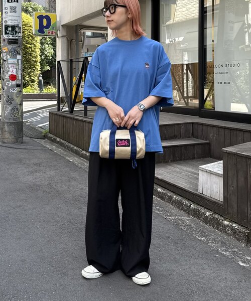 SOUNDSGOOOOD（サウンズグッド）の「■【SOUNDS GOOOOD / サウンズグッド】2WAYミニドラムバッグ（ショルダーバッグ・レディース・グリーン/ベージュ/オレンジ/ブラック・FREE）」の6枚目の写真