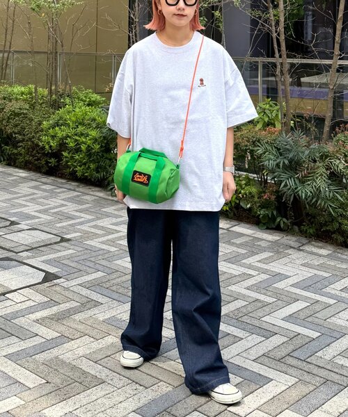 SOUNDSGOOOOD（サウンズグッド）の「■【SOUNDS GOOOOD / サウンズグッド】2WAYミニドラムバッグ（ショルダーバッグ・レディース・グリーン/ベージュ/オレンジ/ブラック・FREE）」の7枚目の写真