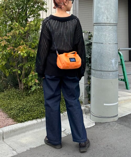 SOUNDSGOOOOD（サウンズグッド）の「■【SOUNDS GOOOOD / サウンズグッド】2WAYミニドラムバッグ（ショルダーバッグ・レディース・グリーン/ベージュ/オレンジ/ブラック・FREE）」の8枚目の写真