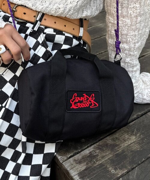 SOUNDSGOOOOD（サウンズグッド）の「■【SOUNDS GOOOOD / サウンズグッド】2WAYミニドラムバッグ（ショルダーバッグ・レディース・グリーン/ベージュ/オレンジ/ブラック・FREE）」の9枚目の写真